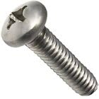 1/4-20x1/2' Pan Head Machine Screws Stainless Steel 18-8 Qty 1000 Screws Set Fasteners