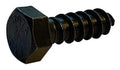 Lag Screws Black Oxide 1/2' x 1-1/4', Quantity 300 Bolts, Heavy Duty Coach Screw for Structural and Wood Application Use Low Carbon Steel ASME B18.2.1 and SAE J429 by Newport Fasteners