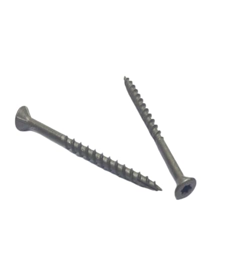 XT820W #8 X 2' WAR Coat Drywall/Deck Screws Torx/Star Drive 3,500/BOX for DIY Real Men