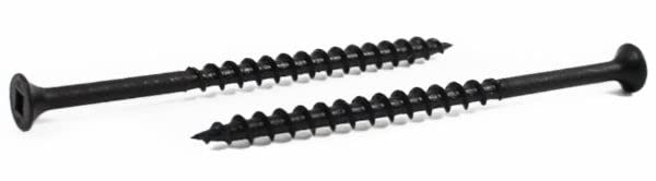 #6 x 2 Coarse Drywall Screws/Square/Bugle Head/Steel/Black Phos / 3500 Pc. Carton