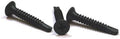 #7 x 1' Self-Drilling Drywall Screws/Phillips/Bugle Head/Steel/Black Phos / 10,000 Pc. Carton