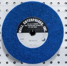 Generic 12 Inch Premium Ceramic Grinding Wheel, 30 Grit, 1 Inch x 7/8 Inch, for 12 Inch Grinders, RBG10124