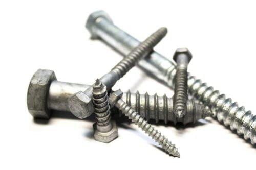 1/4x1' Hex Hot Dip Galvanized 1000 Pcs lag Screws B2B