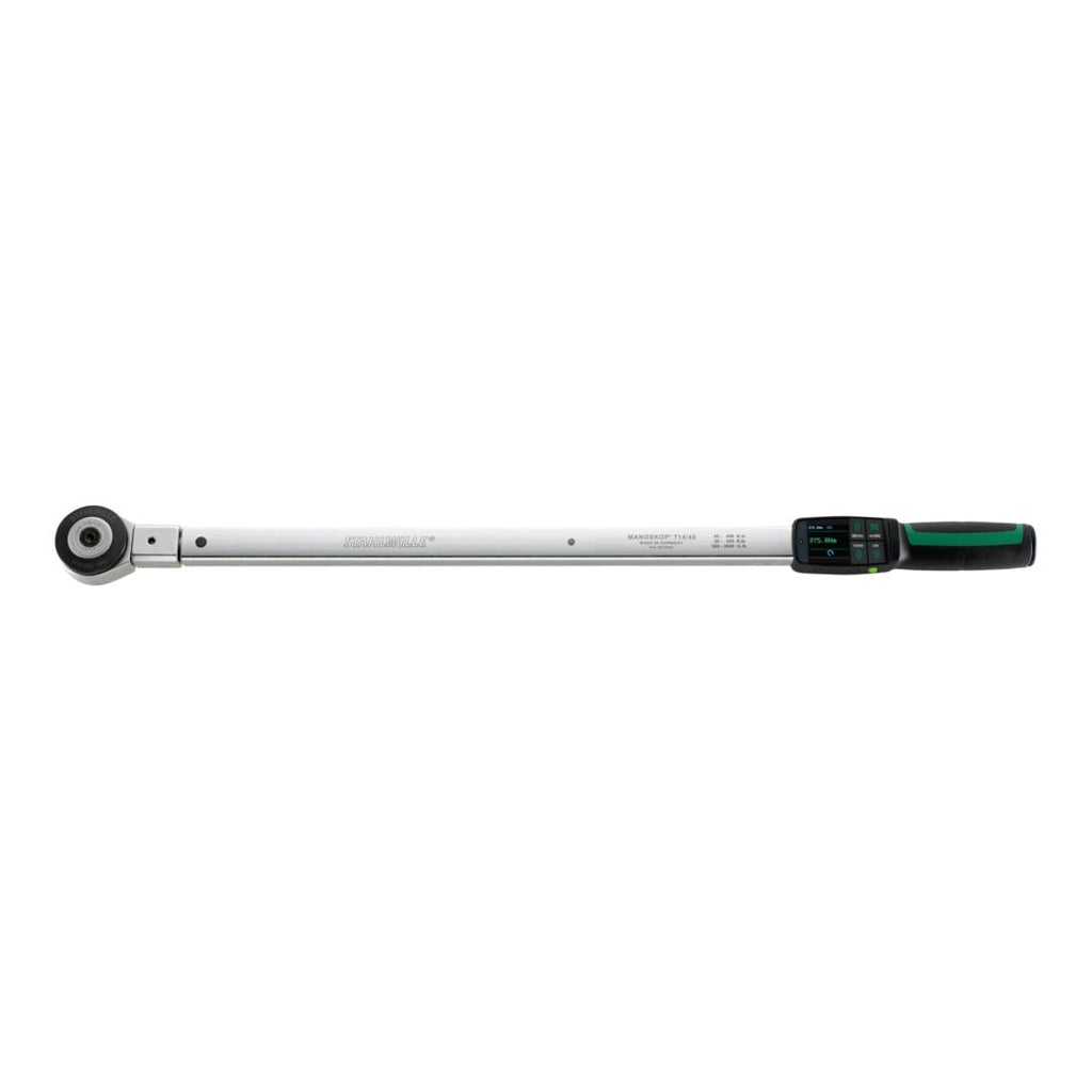 Stahlwille 96501040 MANOSKOP Tightening Angle Torque Wrench, Size 40, 40–400 N.m, Reversible Ratchet Insert, QuickRelease Safety Lock, Made in Germany