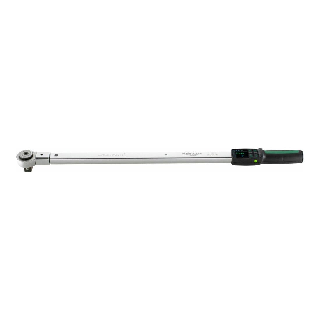 Stahlwille 96501040 MANOSKOP Tightening Angle Torque Wrench, Size 40, 40–400 N.m, Reversible Ratchet Insert, QuickRelease Safety Lock, Made in Germany