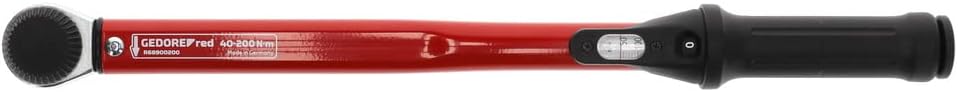 GEDORE - R68900200 RED Torque Wrench 1/2 40-200Nm l.485mm