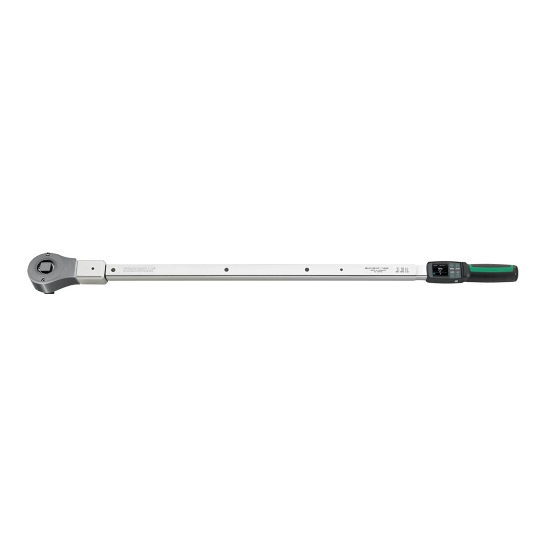 Stahlwille 96501065 MANOSKOP Tightening Angle Torque Wrench, Size 65, 65–650 N.m, Reversible Ratchet Insert, QuickRelease Safety Lock, Made in Germany