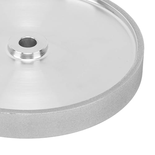 CBN Grinding Wheel 8 Inch 180 Grit 5/8 Inch Spindle for Bench Grinders Sharpening High Speed Steel Woodturning Tools