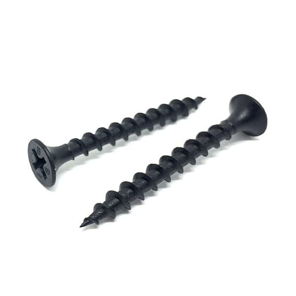 (3500 Pieces) #6-9x2' Steel Bugle Head Drywall Screws Piercing Point UNC Coarse Phos & Oil