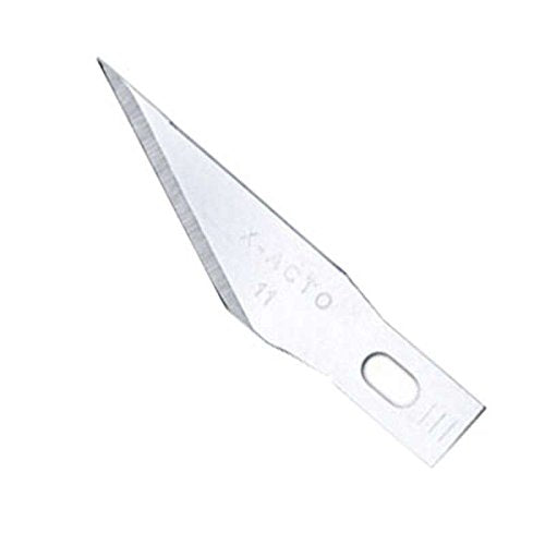 #11 Classic Fine Point Sharp Angle Blade for Delicate Precision Cutting, 500/Pkg, Carded