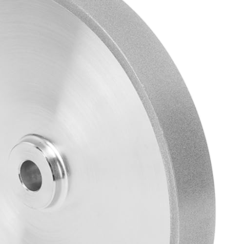 CBN Grinding Wheel 8 Inch 180 Grit 5/8 Inch Spindle for Bench Grinders Sharpening High Speed Steel Woodturning Tools