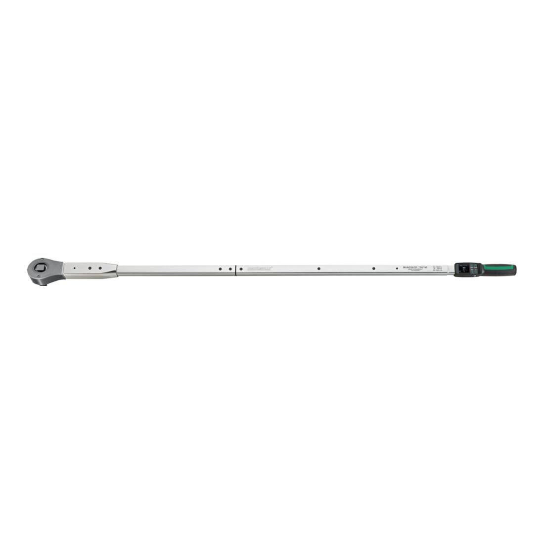Stahlwille 96501100 MANOSKOP Tightening Angle Torque Wrench, Size 100, 100–1000 N.m, Reversible Ratchet Insert, QuickRelease Safety Lock, Made in Germany