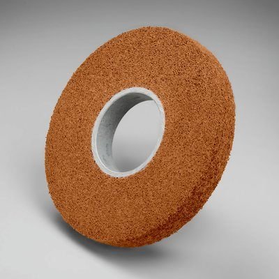Scotch-Brite(TM) Cut and Polish Wheel, 12 in x 1 in x 5 in 7A CRS, 1 per case