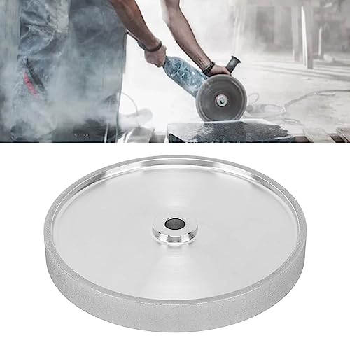 CBN Grinding Wheel 8 Inch 180 Grit 5/8 Inch Spindle for Bench Grinders Sharpening High Speed Steel Woodturning Tools
