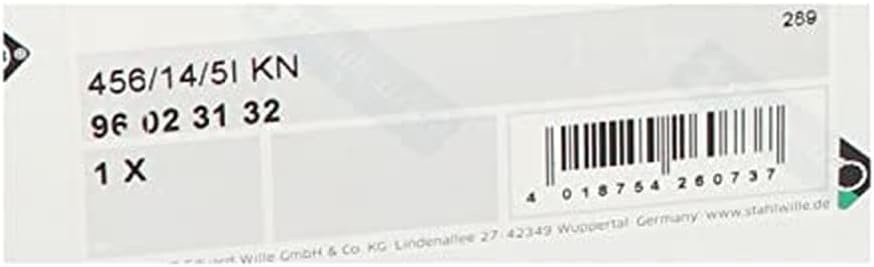 Stahlwille 96023132 3/8' Socket Set, Hexagon Sockets (8mm-22mm), Ratchet, Extensions, Universal Joint, Sturdy ABS Case, 1758g, Made in Germany