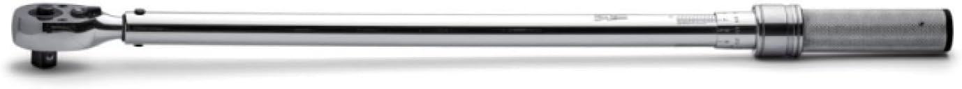 Wright Tool 4477 Micro-Adjustable Torque Wrench, 20 - 150 Foot Pounds