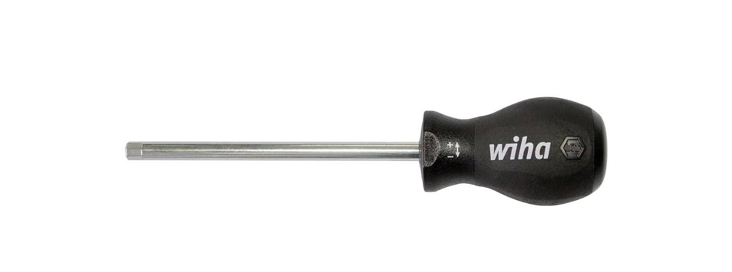 Wiha 28792 Insulated Torque Control Driver & SlimLine Blade Set, 16 Piece, 18–62 in-lb, Slotted, Phillips, Torx & Square, 1000V VDE