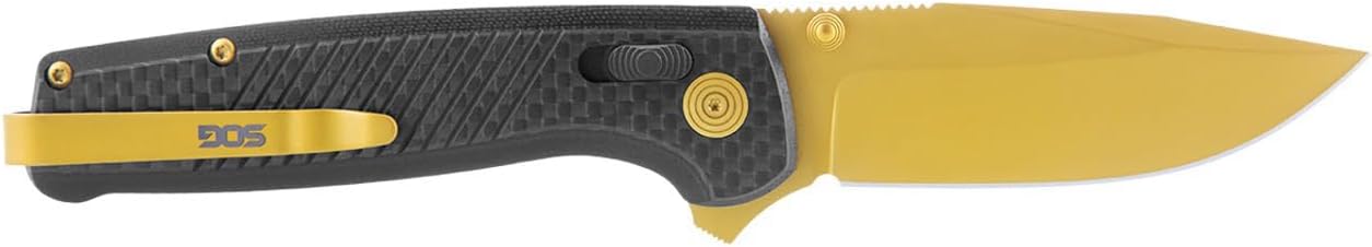 SOG Terminus XR LTE Lightweight Everyday Carry Folding Knives with Pocket Clip| Cryo CPM S35VN Steel | XR Locking Mechanism