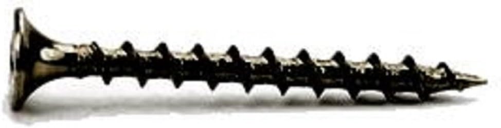 (10000) #6 X 3/4' Drywall Screw Phillips Bugle Head Coarse Thread Black Phosphate Bulk Box