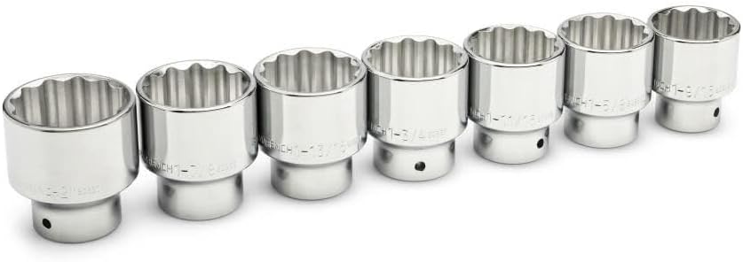 GEARWRENCH 3/4 Drive 7 Piece 12 Point Socket Set SAE | 80843