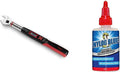 Tapha Tools Adjustable Digital Torque Wrench 19.9 to 99.5 ft-lbs & Refrigeration Technologies RT201B Nylog Gasket/Thread Sealant, 30 ml (1 Pack)