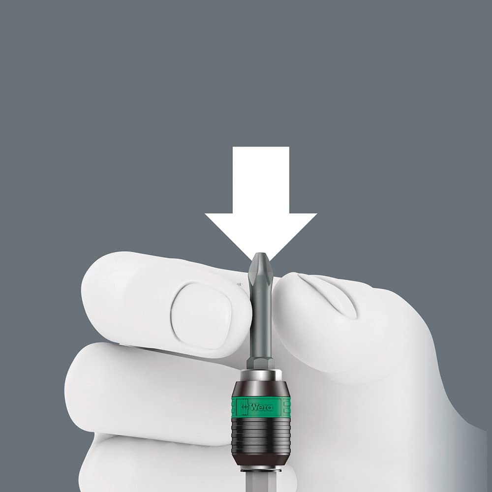 Wera 05074705001 Series 7400 Kraftform pistol handle, adjustable torque screwdrivers (3.0-8.8 Nm) with Rapidaptor quick-release chuck, art. no. 7443 x 4.0-8.8 Nm
