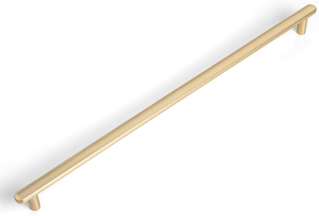 Goo-Ki 6 Pack 12 5/8' Classic Curvature Champagne Bronze Cabinet Handles - Timeless Appeal Meets Modern Functionality for Kitchen Drawer Improvement