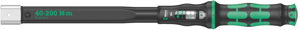 WERA 05075654001 Click-Torque X 4 Torque Wrench for Insert Tools, 40-200 Nm, 14x18 x 40-200 Nm