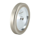 CBN Grinding Wheel 8 inch 1.25' Wide, 5/8' Bore,Aluminum Body, Suitable for High Speed Steel Tools and Bench Grinders (600 Grit)