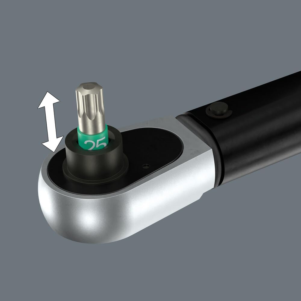 05075691001 Click-Torque Lock A 6 Torque wrench, adjustable, Torque Lock function, reversible ratchet, clockwise torque operation, 2.5-25 Nm, 1/4' x 2.5-25 Nm
