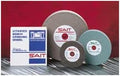 Sait 28024 8'x 1'x 1' A60 Aluminum Oxide General Purpose Bench Grinding Wheel