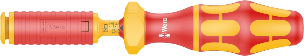 Wera 05074752001 Series 7400 VDE Kraftform adjustable torque handle (0.3-3.5 Nm), art. no. 7440 VDE x 0.3-1.2 Nm