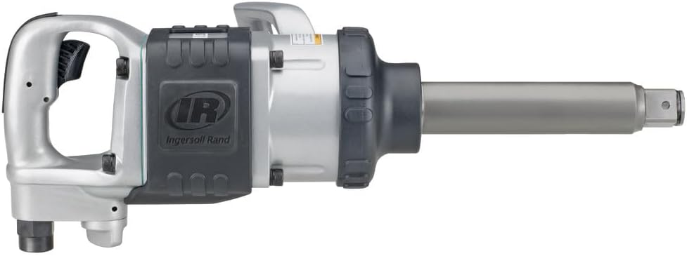 Ingersoll Rand 285B-6 1-Inch Cordless Pneumatic Impact Wrench with 6-Inch Extended Anvil and 2 Handles