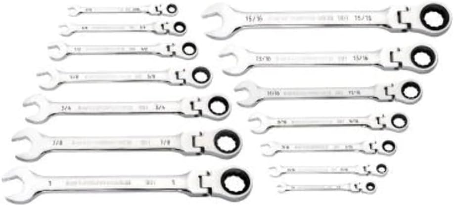 GEARWRENCH - Set Wr Rat Flex Comb 12Pt 90T 14Pc Sae (86759)