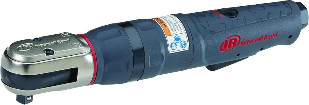 Ingersoll Rand 1207MAX-D3 3/8' Drive Air Ratchet Wrench, Power Tool w/ Up to 65 ft lbs / 88 Nm Torque Output, Max Control, Variable Speed Regulator, Adjustable Exhaust, Feather Touch Trigger, Gray