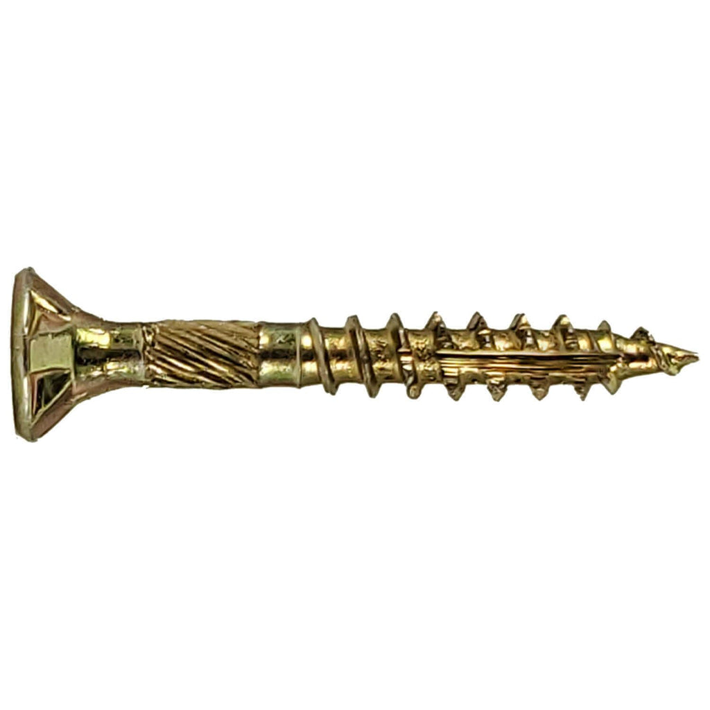 Jake Sales #8 x 1-1/4' Gold Star Wood Screw Torx/Star Drive Flat Head (CASE of 9-5 Pound Boxes). Approx. Qty 10,395 Screw Count.