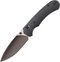 Folding Pocket Knife, 3.31'' M390 Blade, Erogonomic Titanium Handle, Pocket Knife for Men, EDC Knife for Hunting, Outdoor Survival Fishing Hiking Camping Knives (Black)