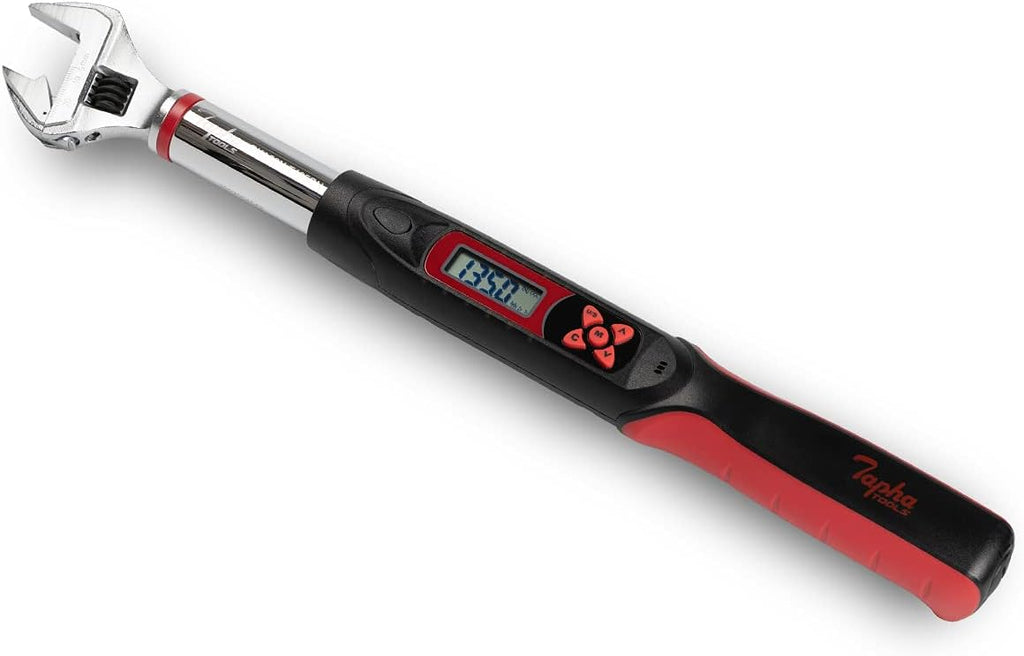 Tapha Tools Adjustable Digital Torque Wrench 19.9 to 99.5 ft-lbs & Refrigeration Technologies RT201B Nylog Gasket/Thread Sealant, 30 ml (1 Pack)