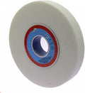 Bench Grinder Wheels, White Corundum Grinding Wheel 200mm OD 32mm Hole 20mm Thick Multiple Grits(120 Grit)