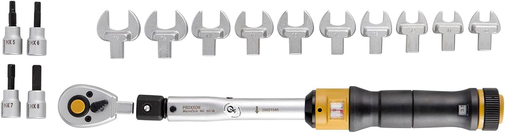 PROXXON Micro Click Digital Torque Wrench 3/8 MC60M No.83341