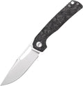 Pocket Knife, 3.5' M390 Blade Folding Knife Hunting Knife Survival Knife with Pocket Clip, EDC Knives for Hunting Camping Survival Outdoor Fishing Hiking (Black&Grey)