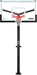 Lifetime 60' Mammoth Deluxe In-Ground Basketball Hoop, Mammoth Lift Adjustable Height, Tempered Glass Backboard Bolt Down System