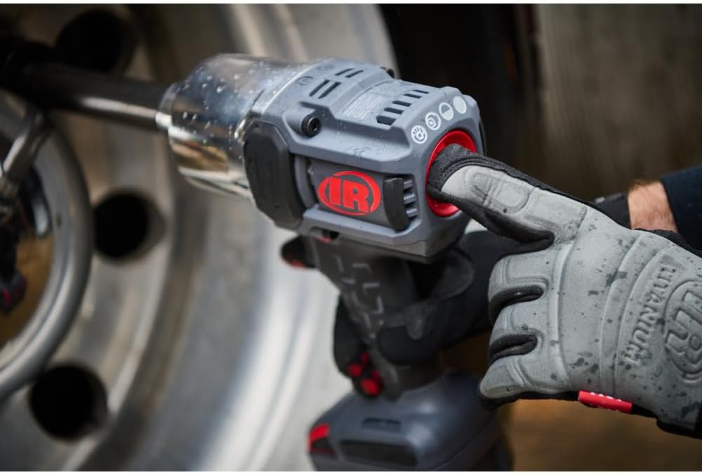 Ingersoll Rand W8571 3/4' 20V Cordless Impact Wrench Bare Tool, 2000 ft-lb Torque, 6' Extended Anvil, Friction Ring Thru-hole, Pistol