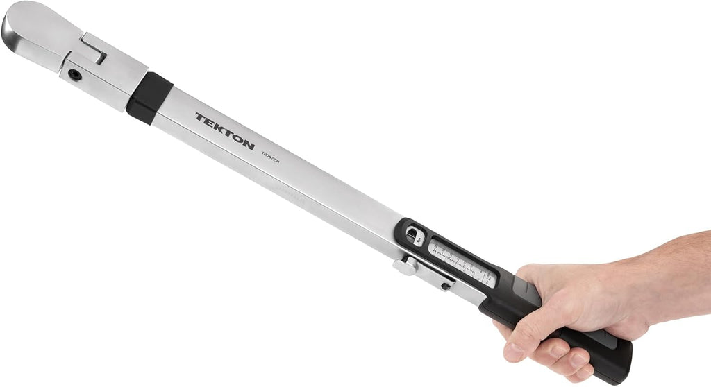 TEKTON 1/2 Inch Drive 72-Tooth Split Beam Torque Wrench (70-350 Nm) | TRQ62231