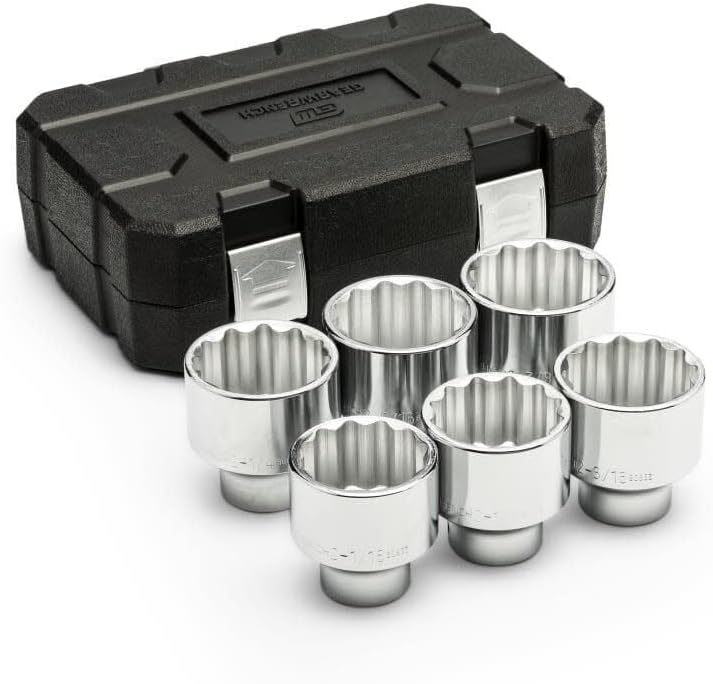 GEARWRENCH 3/4 Drive 6 Piece 12 Point socket Set SAE | 80844