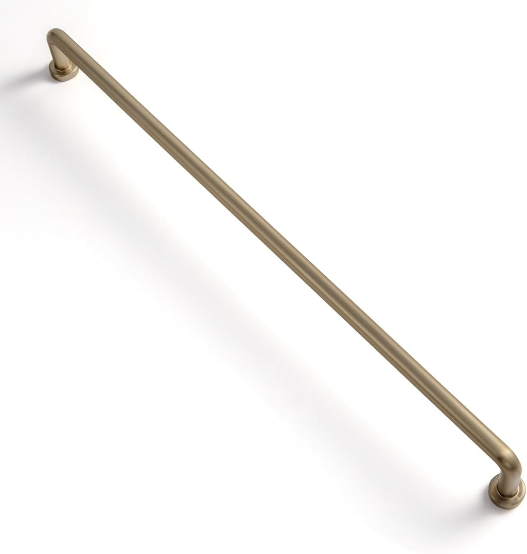 Goo-Ki 6 Pack 12 5/8' Center to Center Champagne Bronze Modern Cabinet Pulls Solid Contemporary Home Improvement Hardware Drawer Pulls Zinc Alloy Kitchen Handles