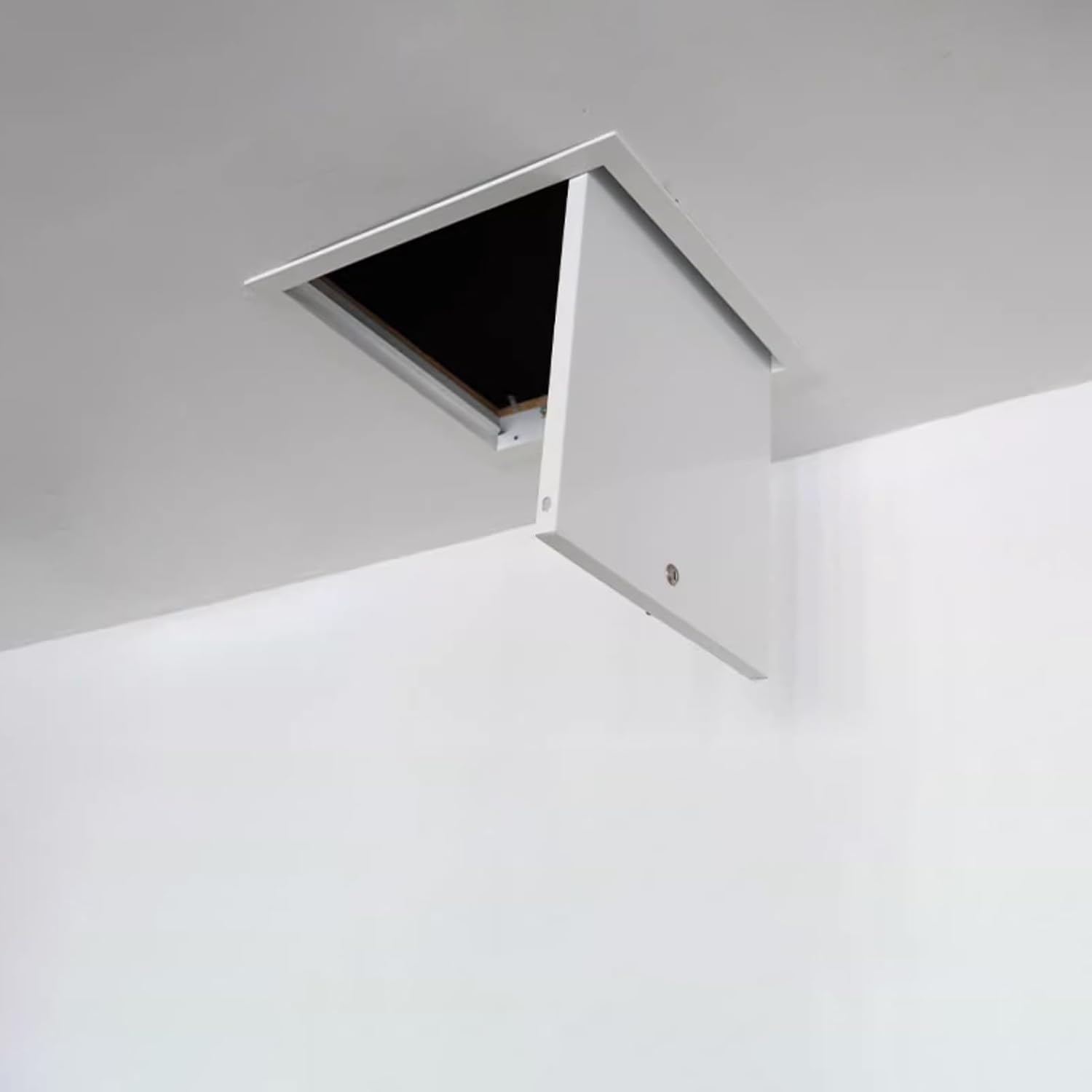 Kunovo Lockable Attic Access Hole Cover, Ceilings & Walls Access Panels Concealed, Electrical and Plumbing Inspection Hatch Service Shaft Door(20x30in (50x75cm))