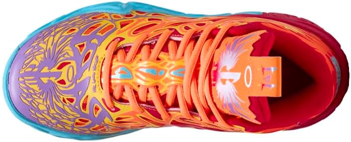 PUMA Kids Boys Mb.04 Phoenix Basketball Sneakers Shoes - Orange, Red - Size 6.5 M