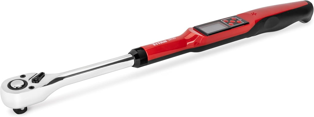 Titan 23130 1/2-Inch Drive x 21-Inch Digital Torque Wrench, 30-260 ft/lbs