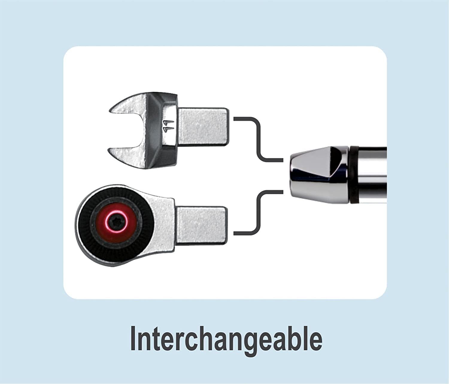 ACDelco ARM329-4i 1/2' Heavy Duty Interchangeable Digital Torque Wrench with Buzzer and LED Flash Notification - ISO 6789 Standards with Certificate of Calibration